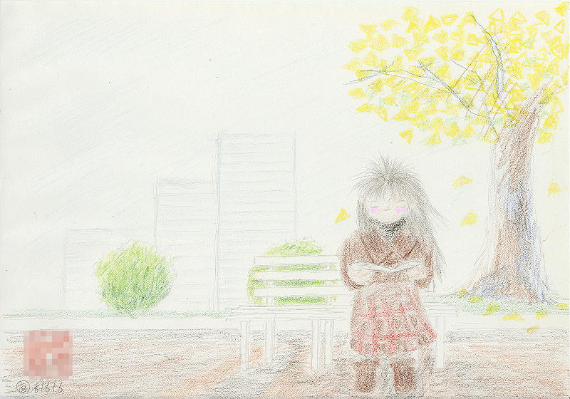 area for drawing - a girl b1b16 original.